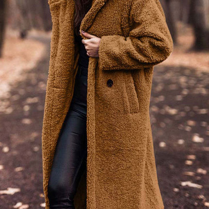 MonAmi® Women's Teddy Oversized Jacket | Plush Texture | Fall & Winter Outerwear | High-Quality Material | Comfortable Fit | Stylish Design
