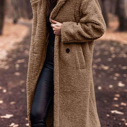 MonAmi® Women's Teddy Oversized Jacket | Plush Texture | Fall & Winter Outerwear | High-Quality Material | Comfortable Fit | Stylish Design