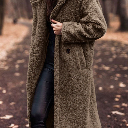 MonAmi® Women's Teddy Oversized Jacket | Plush Texture | Fall & Winter Outerwear | High-Quality Material | Comfortable Fit | Stylish Design