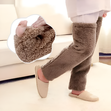Ultra-Soft Knee-High Fuzzy Socks | Premium Plush Warmth | Versatile Cold Weather Essential | Snug & Stylish Winter Accessory | Perfect for Home or Outdoor Use | One-Size-Fits-Most