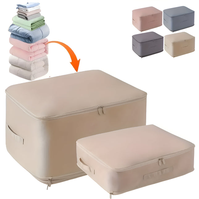Vacuum Compression Bag | Maximise Closet Space | Store Winter Clothes & Bedding | Protects from Dust & Moisture | Airtight Seal | Transparent for Easy Identification | Durable & Long-lasting