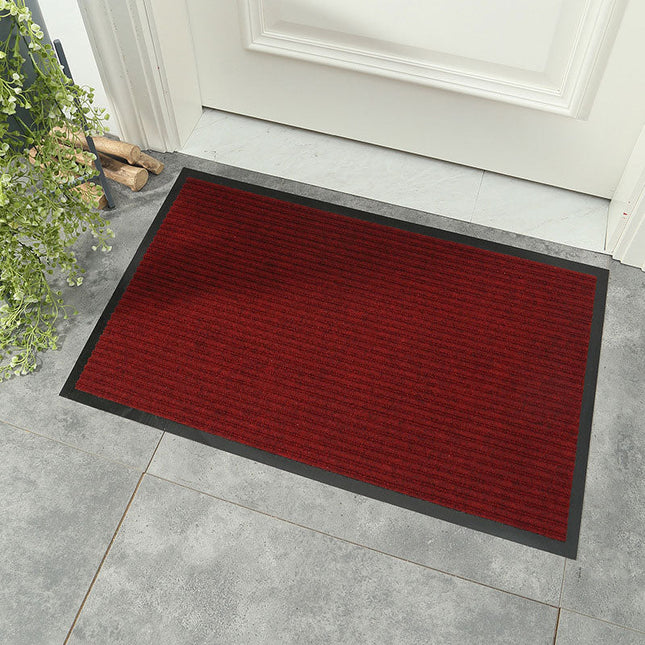 SureStep | Anti-Slip Luxury Doormat | Stylish Stripes | Office & Home Comfort | 39x59cm | Durable & Easy Clean
