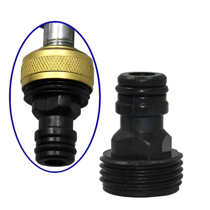 High-Pressure Garden Hose Attachment | Converts Hose Into Powerful Cleaning Tool | Rust-Resistant | 100x Enhanced Pressure | Easily Removes Dirt, Grime, Moss & Mold | Adjustable Nozzle | Lightweight & Easy Setup