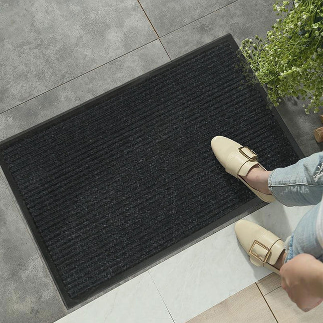 SureStep | Anti-Slip Luxury Doormat | Stylish Stripes | Office & Home Comfort | 39x59cm | Durable & Easy Clean