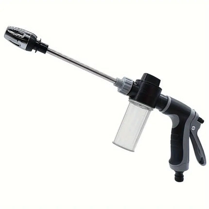 High Pressure Water Gun | Durable & Weatherproof | Adjustable Turbo Nozzle | Suitable for Car Wash, Garden Watering, Patio Cleaning | Metal Connectors | Non-slip Rubber Grip | Easy Installation | Versatile Use