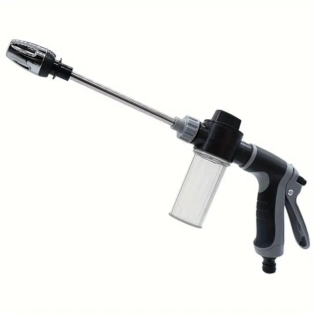 High Pressure Water Gun | Durable & Weatherproof | Adjustable Turbo Nozzle | Suitable for Car Wash, Garden Watering, Patio Cleaning | Metal Connectors | Non-slip Rubber Grip | Easy Installation | Versatile Use