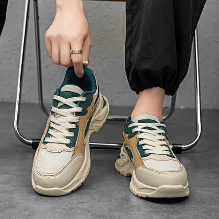 Men's Streetwear Sneaker | Breathable Mesh & Non-Slip Sole | Retro Style for Sports & Casual Outfits | Comfortable All-Day Wear