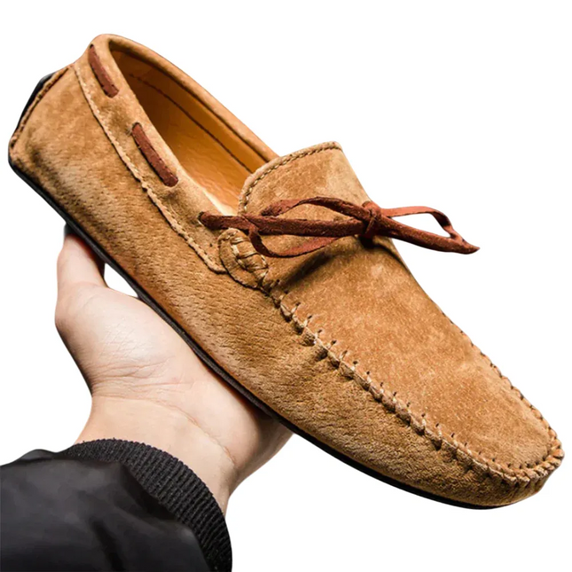 Men's Suede Loafers | Soft Comfort | Versatile Elegance | Cushioned Insole | Classic Design | Office to Evening Wear | High-Quality Materials