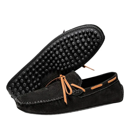 Men's Suede Loafers | Soft Comfort | Versatile Elegance | Cushioned Insole | Classic Design | Office to Evening Wear | High-Quality Materials