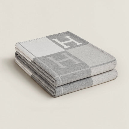 Luxury Wool Cashmere Throw | Ultra-Soft Comfort | Elegant Decor | 140x170 cm | Multiple Colors | 800g