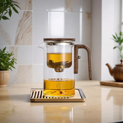 Aurora Porcelain Teapot | Large Capacity | Modern Elegant Design | Ideal for Tea Lovers | Durable Kitchenware