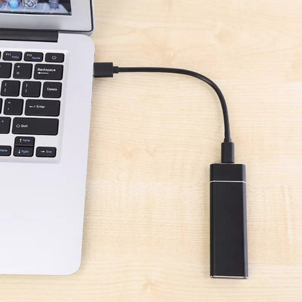 High-Speed External SSD | Up to 520MB/s | Aluminum Alloy | Type-C/USB 3.1 Ports | Multicolor Options | Compact and Portable | Compatible with Windows/Android | Ideal for Data Backups