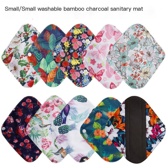 10 Pcs Reusable Panty Liners | Organic | Eco-Friendly | Washable | Absorbent | Leak-Proof | Comfortable | Sustainable | Random Colors | Cost-Effective | Ultra-Soft Material
