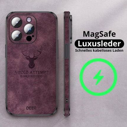 Luxury Leather Case for iPhone | Elegant Design & Shockproof Protection | High-Quality Material | Precise Fit & Cutouts | Thin & Lightweight | Available in Various Colors & Finishes