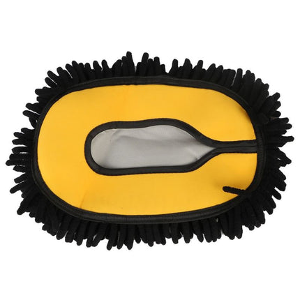 Car Cleaning Microfiber Mop | Long Retractable Handle | Easy Reach Bendable Design | Spotless Glass & Roof Care | Scratch Prevention | Noustia