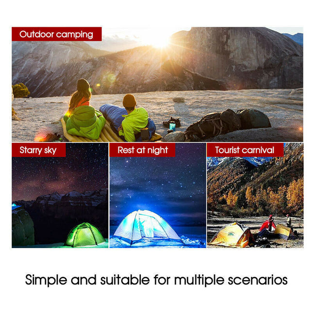 3 Seconds Instant Pop Up Tent | Fast Setup | Waterproof | 3-4 Person Capacity | Portable | Advanced Pre-Assembly Design | Weather Resistant | Lightweight 2.5kg | Dimensions: 200x200x135cm | For Camping & Hiking