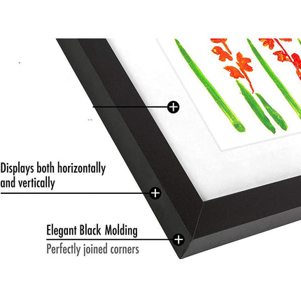 Kids Dynamic Art Frame | Interactive Magnetic Design | Creative Display for Children's Artwork | Customizable & Durable | MDF Material | Black/White/Wood Options | Perfect for Kid's Room & Play Area
