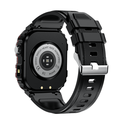 Noustia Sugar PRO 5 | Glucose Monitoring Smartwatch | Blood Sugar Tracker | Real-Time Health Insights | 1.8" HD Display | Android & iOS Compatible | Water-Resistant to 5 ATM | 10-Day Battery Life