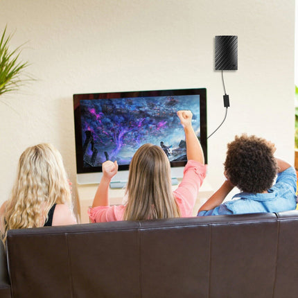 HD Digital Antenna | 4K Supported | 600 Mile Range | Indoor/Outdoor Use | Noustia | Amplified Signal | Waterproof | 16.5 ft Coaxial Cable | Stunning 1080P & 4K Resolution | Eliminate Subscription Bills