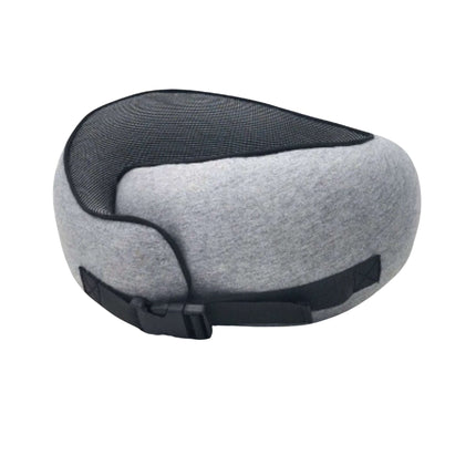 Ergonomic Travel Head Cushion | Full Neck Support | Breathable Soft Materials | Snap Closure | Journey Comfort | Noustia