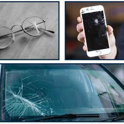 Professional Glass Chip & Crack Repair Solution | Advanced Resin Formula | DIY Kit for Windshield & Windows | Quick & Easy Application | Prevents Further Damage | Suitable for Laminated Glass