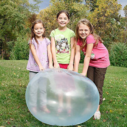 Unpoppable Bubble Ball | Flexible & Tear-Resistant | Kids & Adults Outdoor Fun | Non-Toxic Material | Self-Sealing & Easy Deflate | Perfect for Tossing, Kicking, and Water Sliding | Summer Play Essential