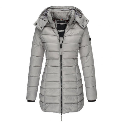 Women's Slim Fit Hooded Winter Jacket | Warm & Cozy | Belle Couture Essential