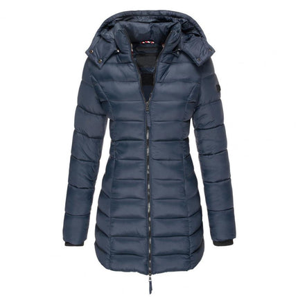 Women's Slim Fit Hooded Winter Jacket | Warm & Cozy | Belle Couture Essential