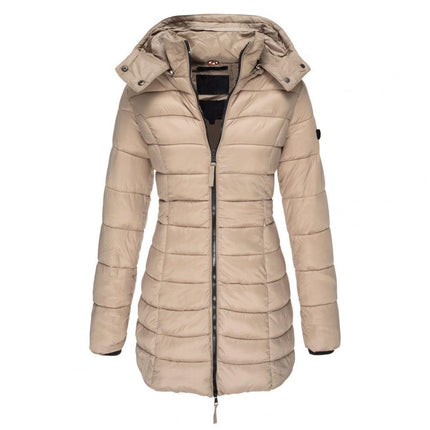 Women's Slim Fit Hooded Winter Jacket | Warm & Cozy | Belle Couture Essential