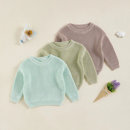 Unisex Cotton Knit Sweater for Baby & Toddler | Soft & Cozy | Perfect for Fall & Winter | Ages 0-5