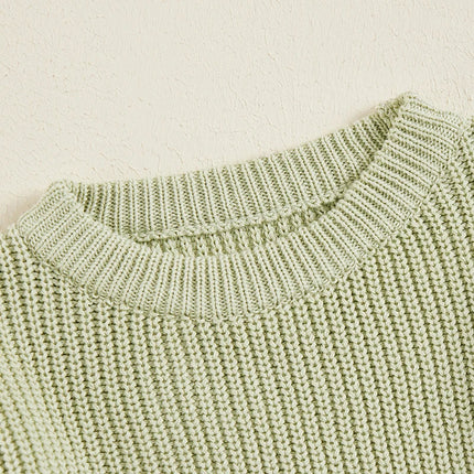 Unisex Cotton Knit Sweater for Baby & Toddler | Soft & Cozy | Perfect for Fall & Winter | Ages 0-5