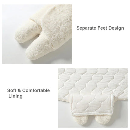 Ultra-Soft SnuggleBear | Cozy Adjustable Baby Blanket Wrap | Secure Comfort for Infant Warmth