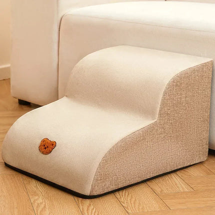 PawStep Luxe | Elegant Pet Stairs | Non-Slip Surface | Stylish & Safe Step Ladder | Ideal for Small Breeds & Seniors | Modern Design | Lightweight | 2 or 3 Step Options | Durable Materials