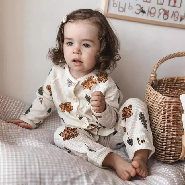 Mini Fashion™ | Breathable Cotton Sleepwear Set for Children | Soft Unisex Design | Hypoallergenic | Size 1 to 5 Years