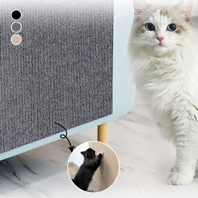 ClawSafe Self-Adhesive Cat Scratching Mat | Non-Woven Fabric | Protects Furniture | Easy Installation | Sizes: 30x100 cm, 40x100 cm, 60x100 cm | Keeps Cats Happy and Healthy