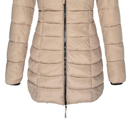 Women's Slim Fit Hooded Winter Jacket | Warm & Cozy | Belle Couture Essential