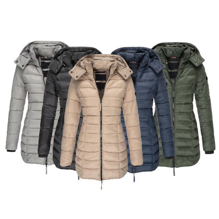 Women's Slim Fit Hooded Winter Jacket | Warm & Cozy | Belle Couture Essential
