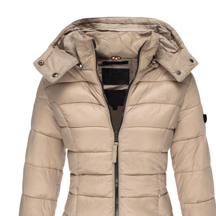 Women's Slim Fit Hooded Winter Jacket | Warm & Cozy | Belle Couture Essential