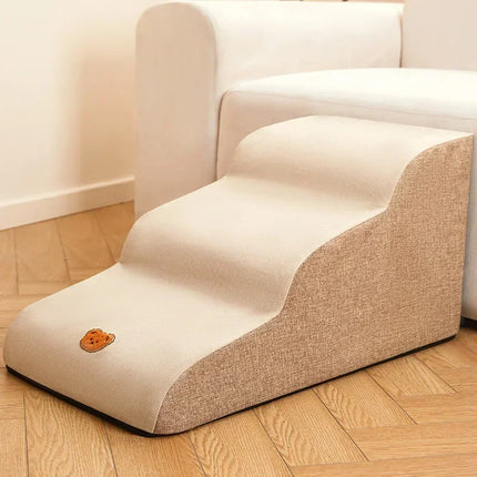 PawStep Luxe | Elegant Pet Stairs | Non-Slip Surface | Stylish & Safe Step Ladder | Ideal for Small Breeds & Seniors | Modern Design | Lightweight | 2 or 3 Step Options | Durable Materials