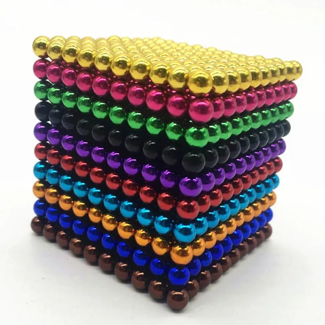 Magnetix™ Magnetic Play Balls | Colorful Creative Building Set | Educational Magnetic Toys for Kids | Develop Fine Motor Skills & Creativity | Safe, Durable, BPA-Free | Includes Storage Box