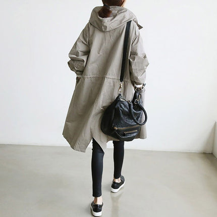 Van Hallen Melbourne | Women's Water-Repellent Trench | Rain & Wind Protection | Double-Breasted Coat | Elegant Beige | Sizes S-XL | Chic & Practical Design for Everyday and Travel