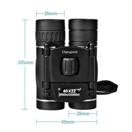 Military HD Binoculars | 40x22 Magnification | Outdoor Adventure Optics | Wide 1600m Range | Wildlife & Sports Viewing