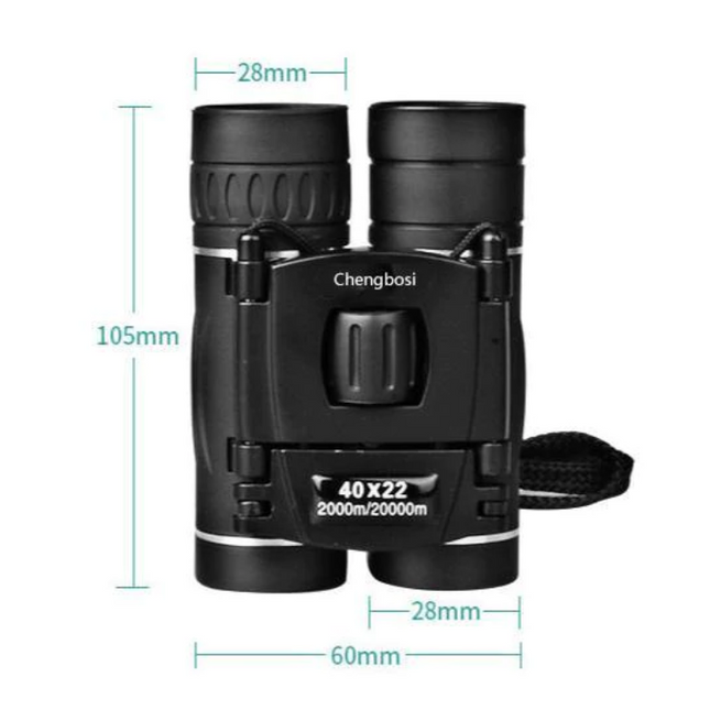 Military HD Binoculars | 40x22 Magnification | Outdoor Adventure Optics | Wide 1600m Range | Wildlife & Sports Viewing
