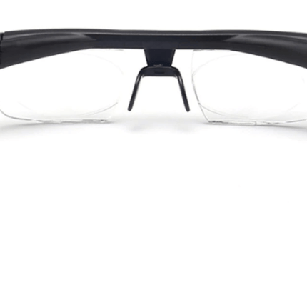 Adjustable Dial Glasses | Near to Far Vision | -6.0 to +3.0 Diopter Range | Malleable Impact-Resistant Frame | One Size Fits All | No Prescription Needed | Perfect Backup Vision Solution
