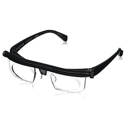 Adjustable Dial Glasses | Near to Far Vision | -6.0 to +3.0 Diopter Range | Malleable Impact-Resistant Frame | One Size Fits All | No Prescription Needed | Perfect Backup Vision Solution