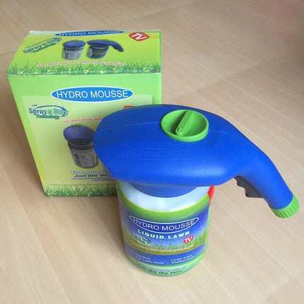Liquid Grass Seed Sprayer | Lawn Repair | Wide Coverage | Easy-Spray Attachment | Growth-Boosting Liquid Included | Eco-Friendly | Universal Hose Connection | All Climate Suitable | Rapid Green Results