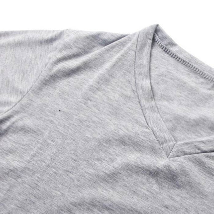 Armoire Melbourne | Men's Low V-Neck T-Shirt | Soft Breathable Fabric | Comfortable Fit | Stylish Colors | Versatile Everyday Wear | Perfect Casual or Layering Piece