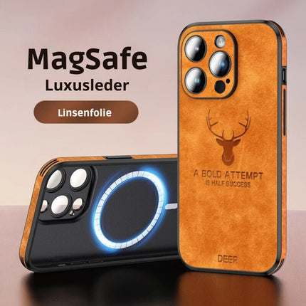 Luxury Leather Case for iPhone | Elegant Design & Shockproof Protection | High-Quality Material | Precise Fit & Cutouts | Thin & Lightweight | Available in Various Colors & Finishes