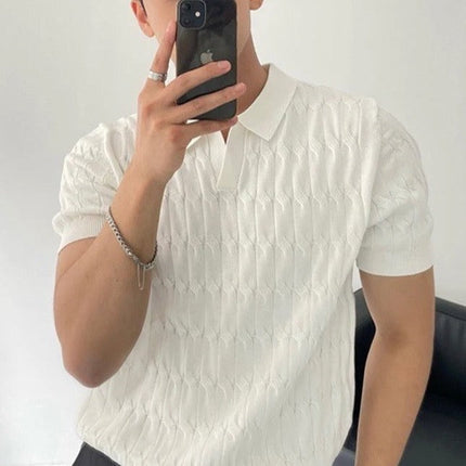 Classic Men's Polo Shirt | Short-Sleeved | Versatile Wardrobe Essential | Comfortable Classic Fit | Ideal for Casual or Semi-Formal Events | Pair with Chinos or Blazer