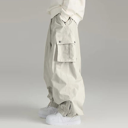 Unisex | Warm Baggy Ski Pants | Cold Weather Gear | Roomy Fit | Practical Pockets | Outdoor Activities | Men's & Women's Comfort | Winter Sports Wear